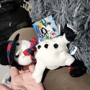 Snowden Plush Skating Snowman